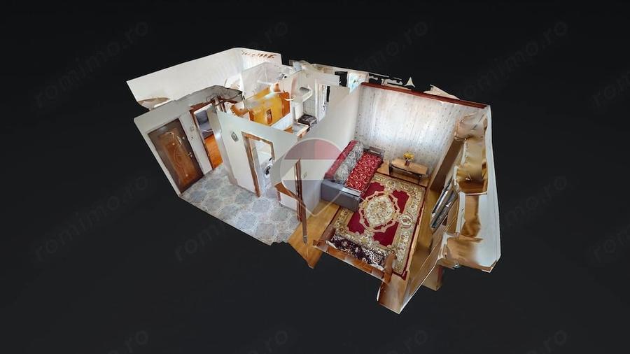 Apartament cu 2 camere decomandat în Noua