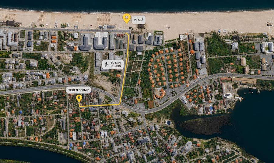 Teren Construcții intravilan de 300 mp, în Sud