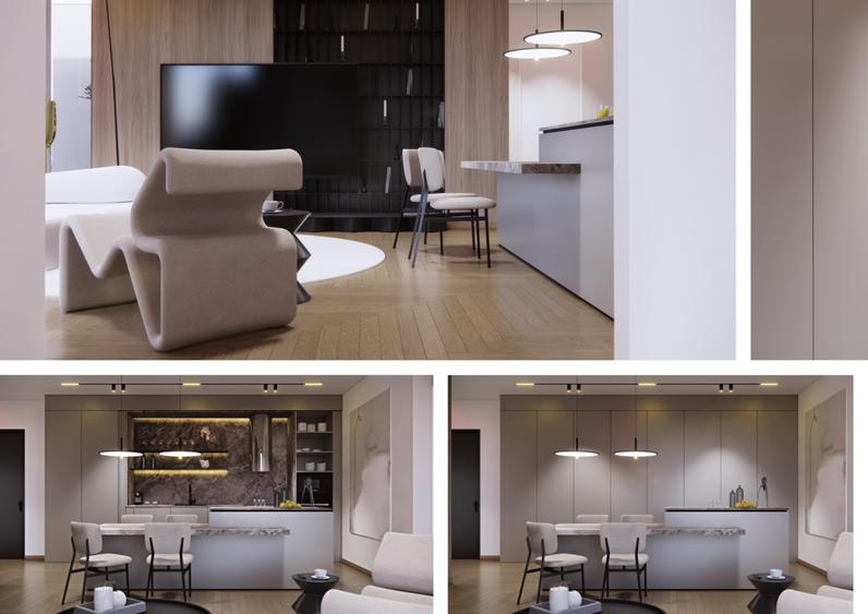 Penthouse cu 4 camere decomandat în Iancu Nicolae