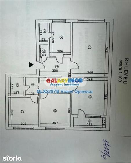 Apartament cu 4 camere, mobilat în Titan