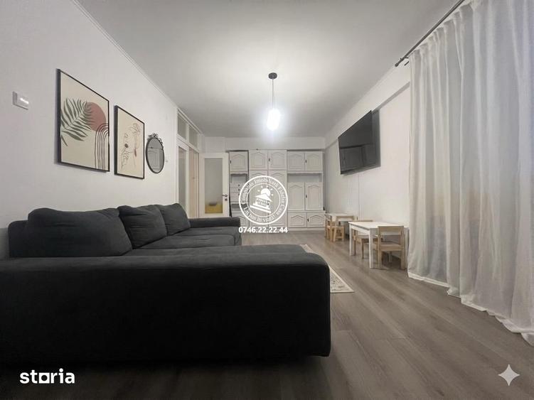 Apartament cu 2 camere decomandat, mobilat în Frumoasa