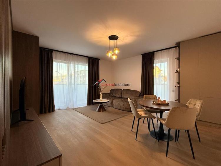 Apartament mobilat si utilat, 55,5 mp plus terasa 25 mp, la cheie in Floresti. - 1