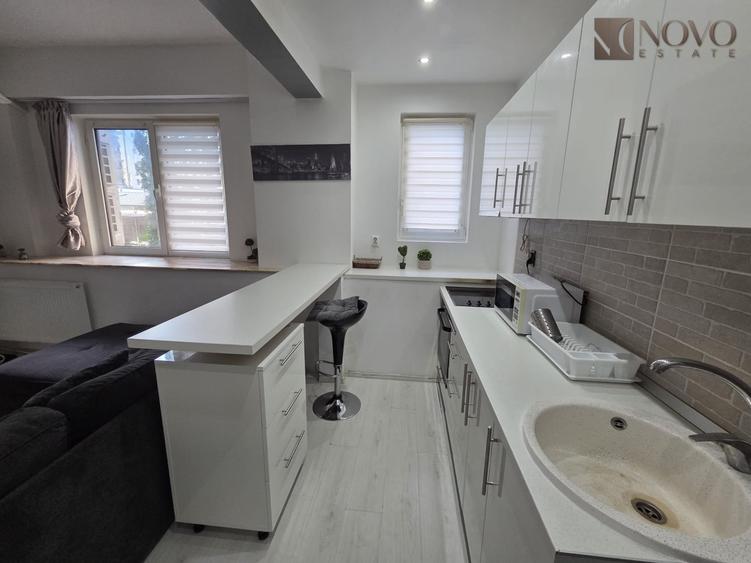 Apartament cu 2 camere semidecomandat, mobilat în P-ța Romană