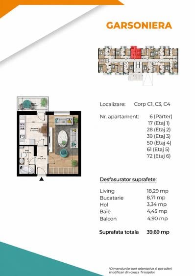 Garsonieră – Decomandata, Metrou Berceni - 6