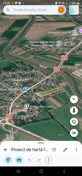 Teren Construcții intravilan de 1000 mp, în Zorleni
