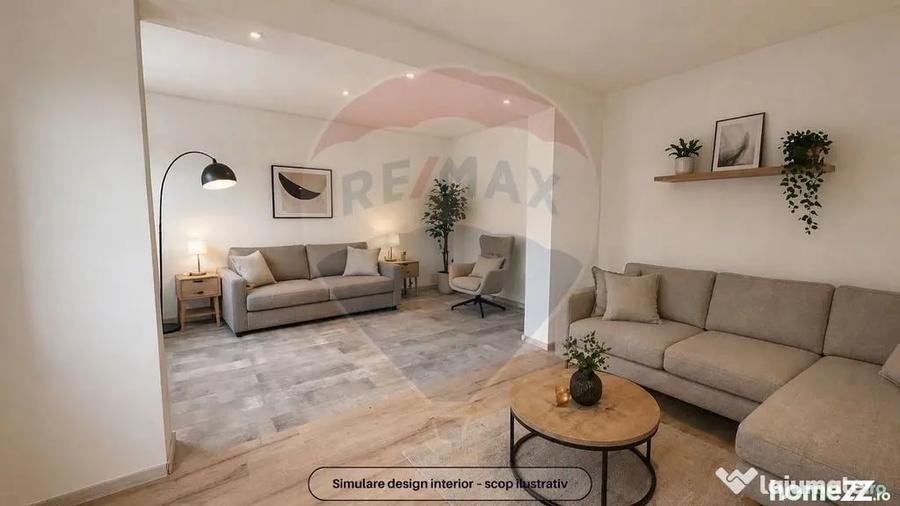 Apartament cu 2 camere semidecomandat în ISR