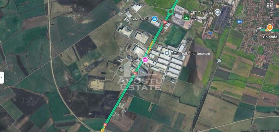 Teren 1599 mp, destinatie industriala, Calea Sagului, PUZ... - 1