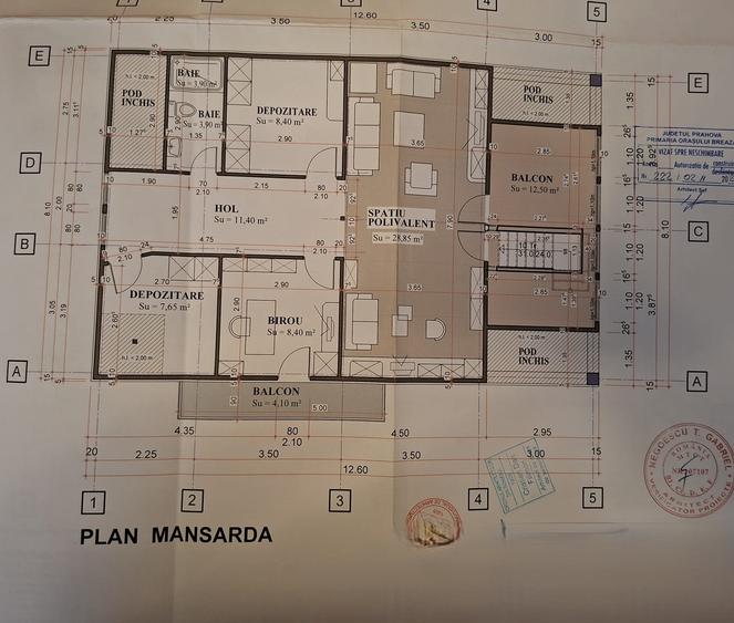 Casă individuală cu 7 camere cu Teren 2000 Mp în Breaza de Jos