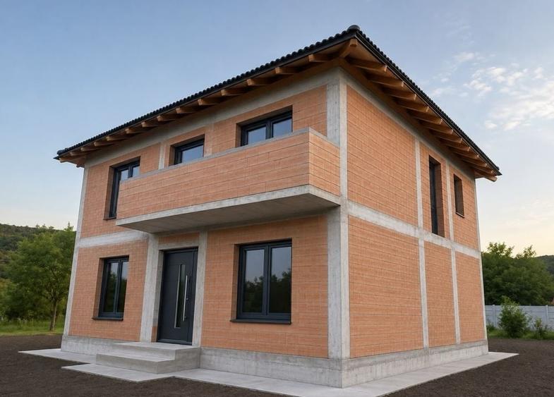 Casă cu 4 camere în Baciu
