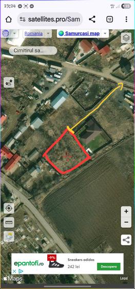 Teren Construcții intravilan de 1135 mp, în Samurcași