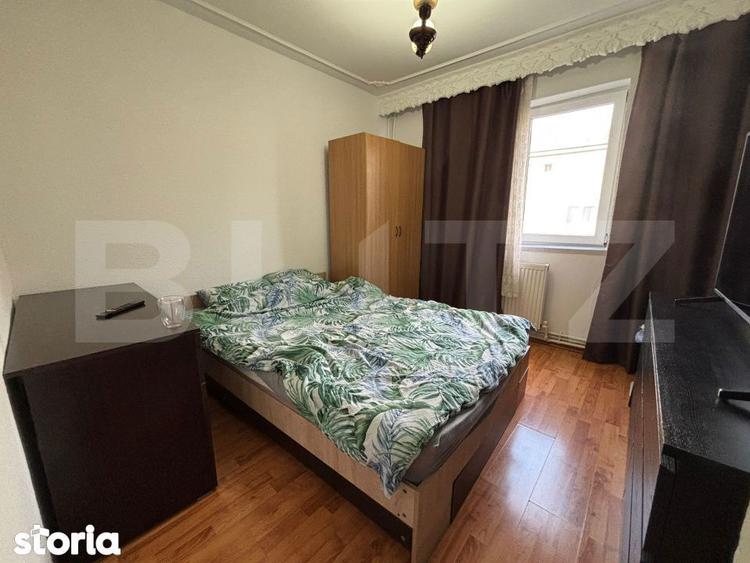Apartament cu 2 camere semidecomandat, mobilat în Mircea cel Bătrân