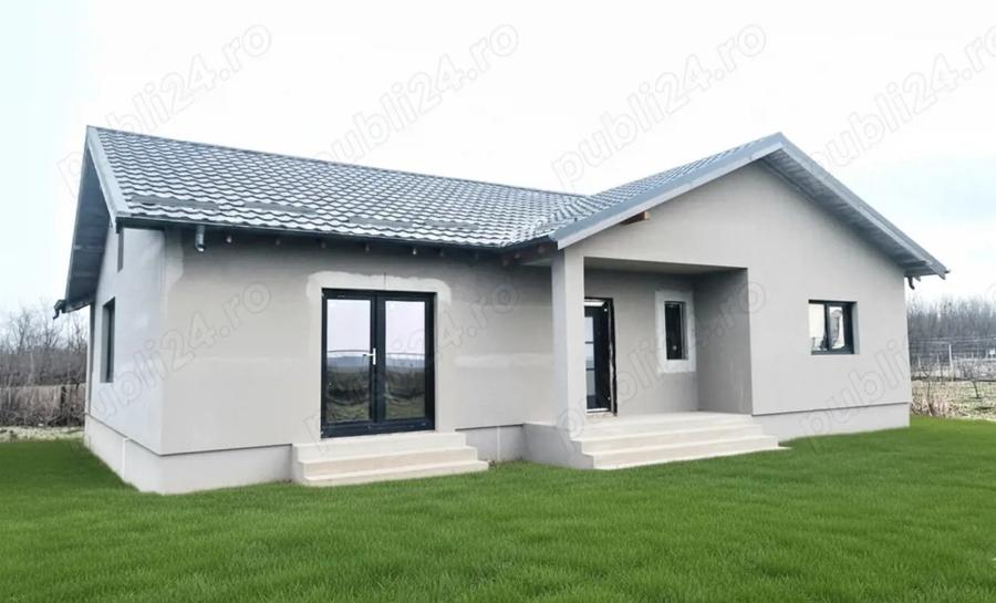 Casa parter la gri 155 mp, teren 1.007 mp Fundulea, 25 min de Bucuresti - 1