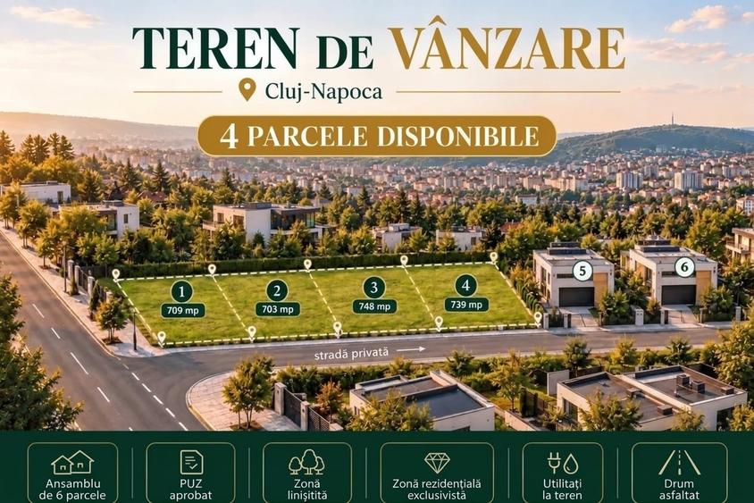 Teren Construcții intravilan de 997 mp, în Andrei Mureșanu