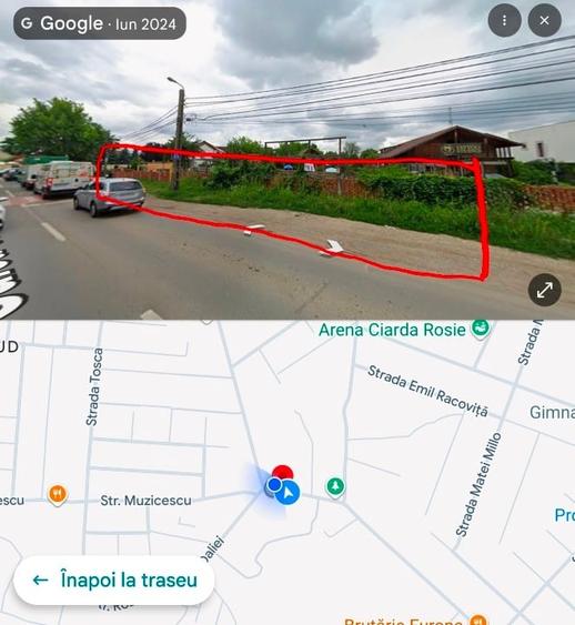Teren Construcții intravilan de 1065 mp, în Buziașului