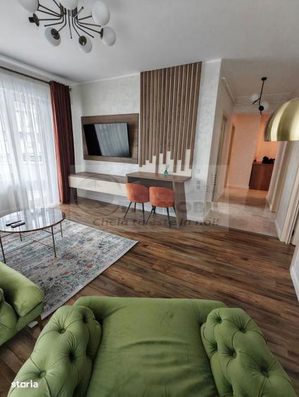 Apartament cu 3 camere decomandat, mobilat în Copou