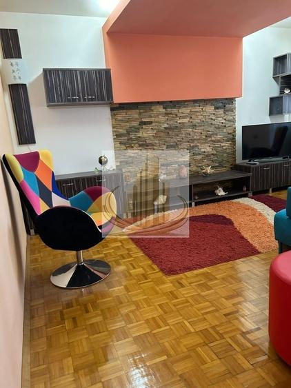 Apartament cu 2 camere decomandat, mobilat în Giurgiului