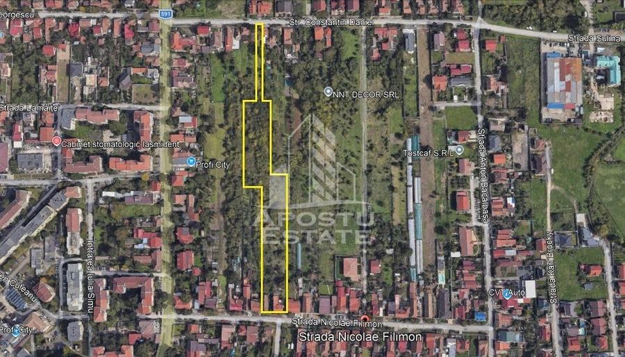 Teren Construcții intravilan de 9580 mp, în Freidorf