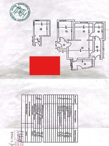 Apartament cu 3 camere în Centrul Civic