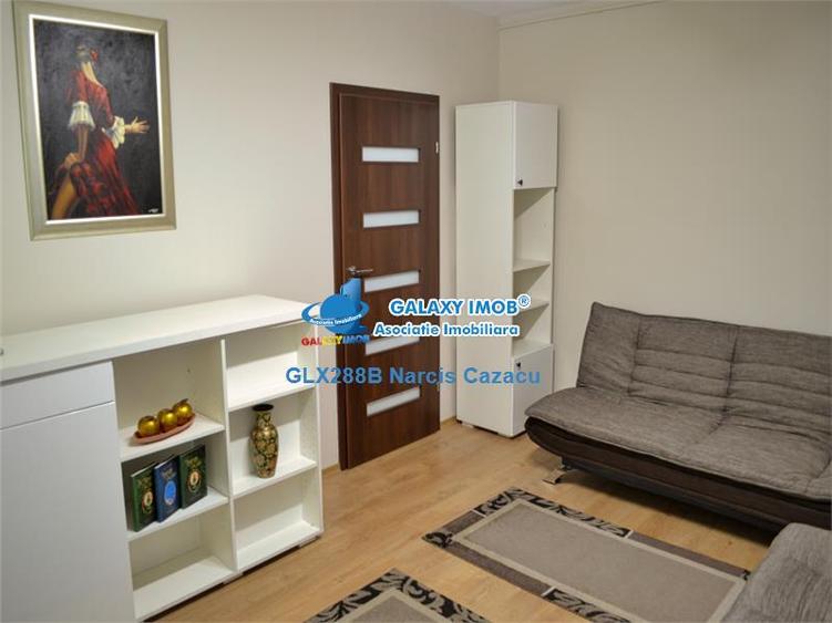 Apartament cu 2 camere semidecomandat, mobilat în Central