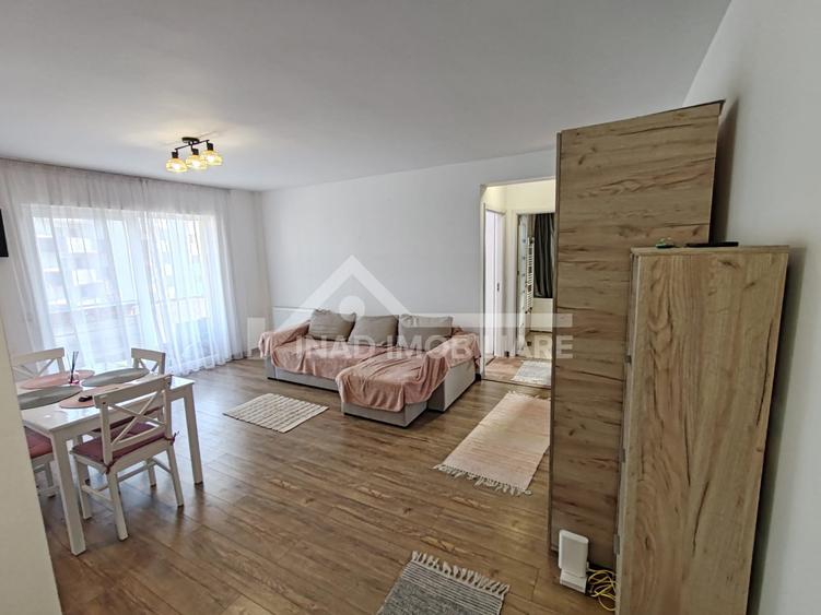 Apartament cu 2 camere semidecomandat, mobilat în Florești