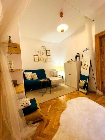 Apartament cu 2 camere, mobilat în Cișmigiu