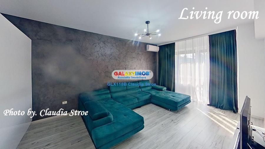 Apartament cu 2 camere decomandat, mobilat în Uverturii