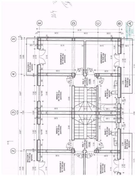 Duplex cu 4 camere cu Teren 186 Mp în Central