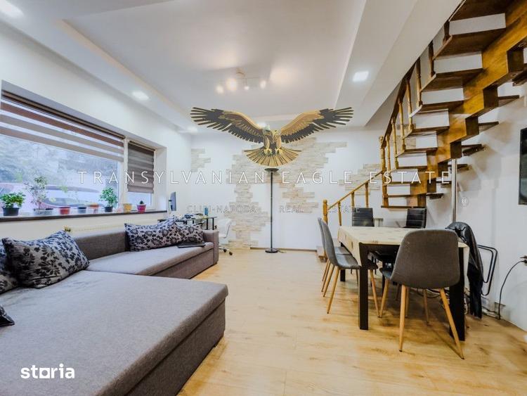 Apartament cu 2 camere semidecomandat, mobilat în Central