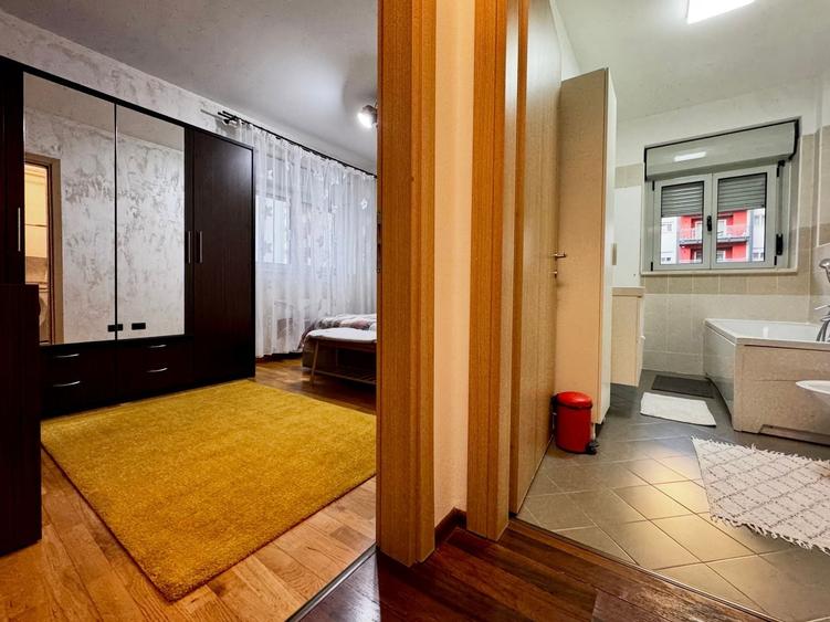 Apartament cu 2 camere semidecomandat, mobilat în Torontalului