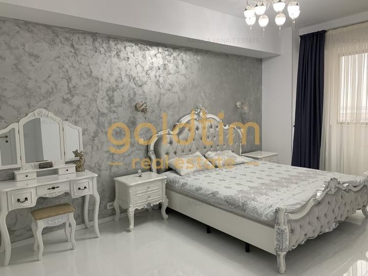 Apartament cu 3 camere semidecomandat, mobilat în Pipera