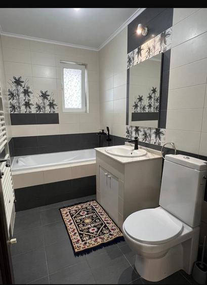 Apartament cu 2 camere semidecomandat, mobilat în Florești