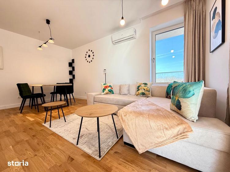 Apartament cu 2 camere, mobilat în Central