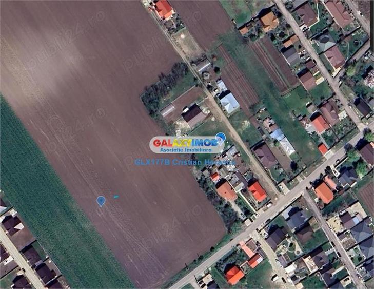 Teren Construcții intravilan de 584 mp, în Crevedia