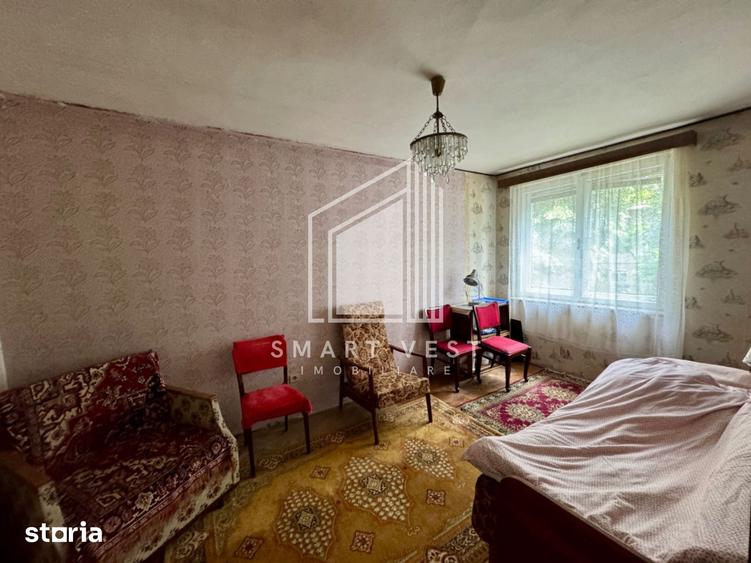 Apartament cu 2 camere semidecomandat în Micro 14
