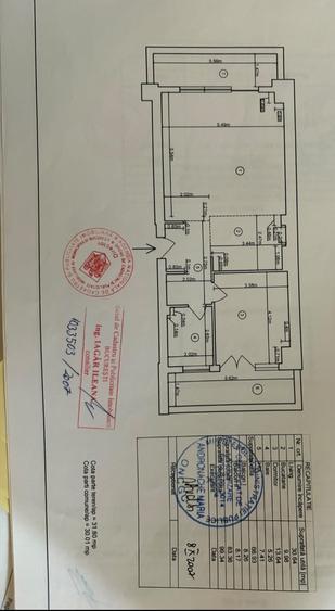 Apartament cu 2 camere decomandat în Barbu Văcărescu