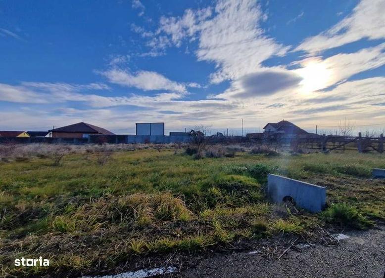Teren de 800 mp, în Frumușeni