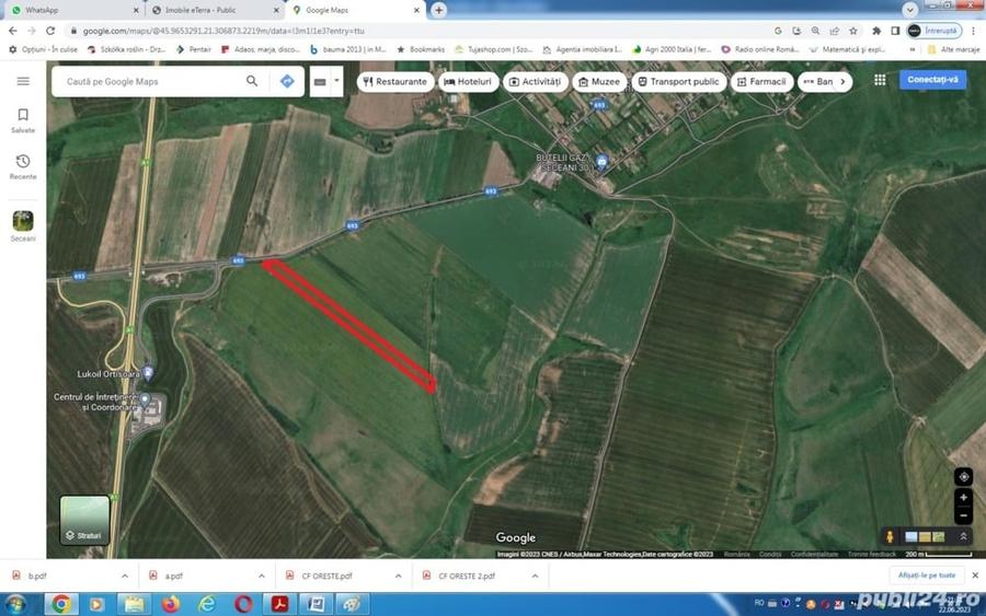 Teren de 50000 mp, în Seceani