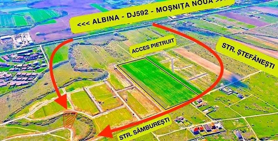 PARCELA 1002mp, intravilan, 60.000euro, Mosnita-Noua/Armonia, TOATE utilitatile, acte la zi, persoana fizica, pozitionare perfecta, zona in dezvoltare - 13