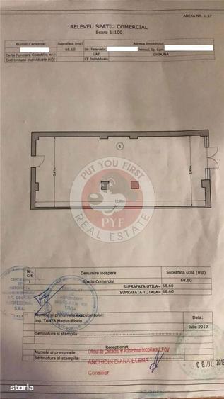 Spațiu comercial, de 69 mp, în Militari