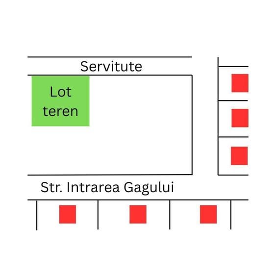 Teren Construcții intravilan de 1012 mp, în Corbeanca