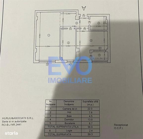 Apartament cu 2 camere decomandat în Albești
