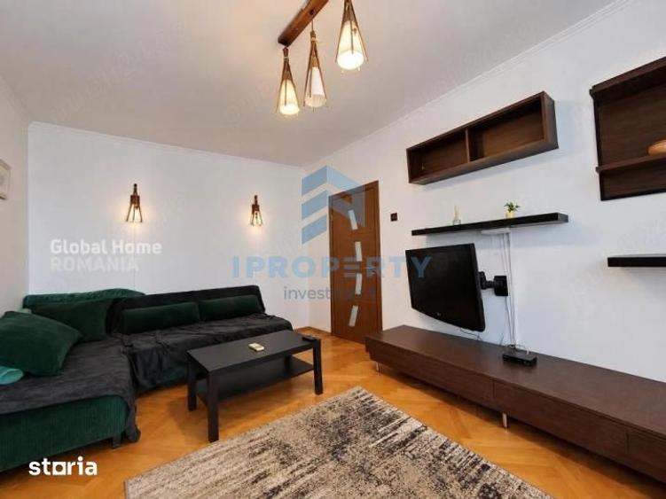 Apartament cu 2 camere semidecomandat, mobilat în Timpuri Noi