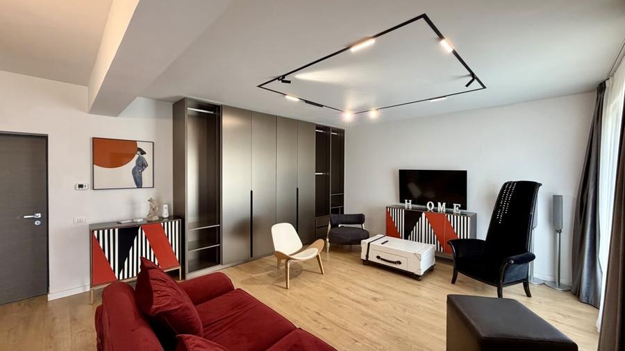 Apartament cu 2 camere semidecomandat, mobilat în Tunari — fotografia 1
