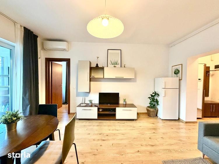 Apartament cu 2 camere semidecomandat în Muncii