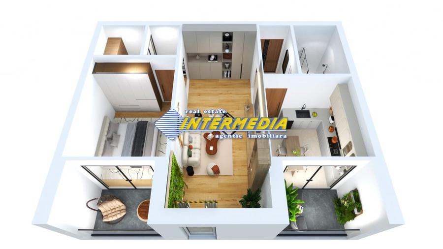 Apartament cu 3 camere decomandat în Cetate