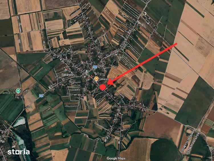 Teren de 9000 mp, în Săbăreni