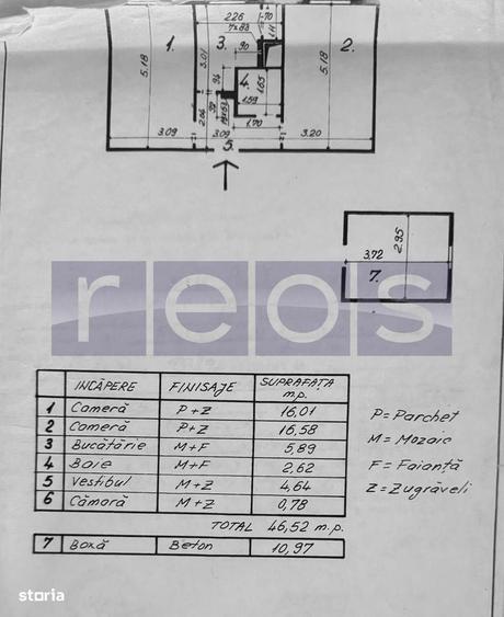 Apartament cu 2 camere în Floreasca