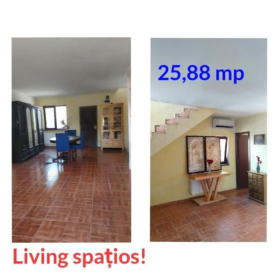 Casă cu 3 camere cu Teren 198 Mp în Berceni