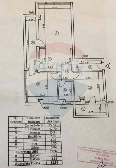 3 camere + birou 80mp | Oituz - Colentina - Andronache | 2 parcari - 5
