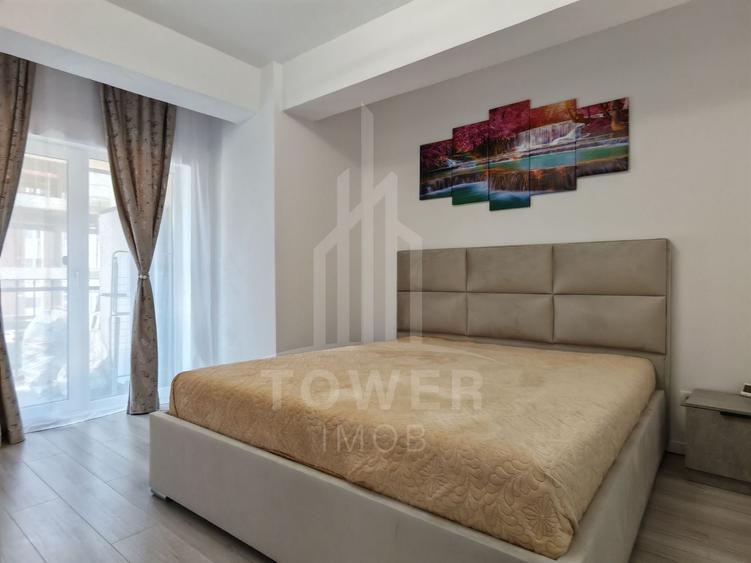 Apartament cu 3 camere decomandat, mobilat în Exterior Vest